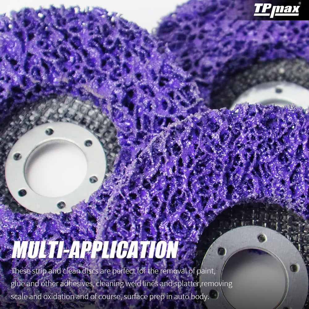 TPmax 5" x7/8'' Stripping Discs Rust Remover Wheel Remove Paint ...