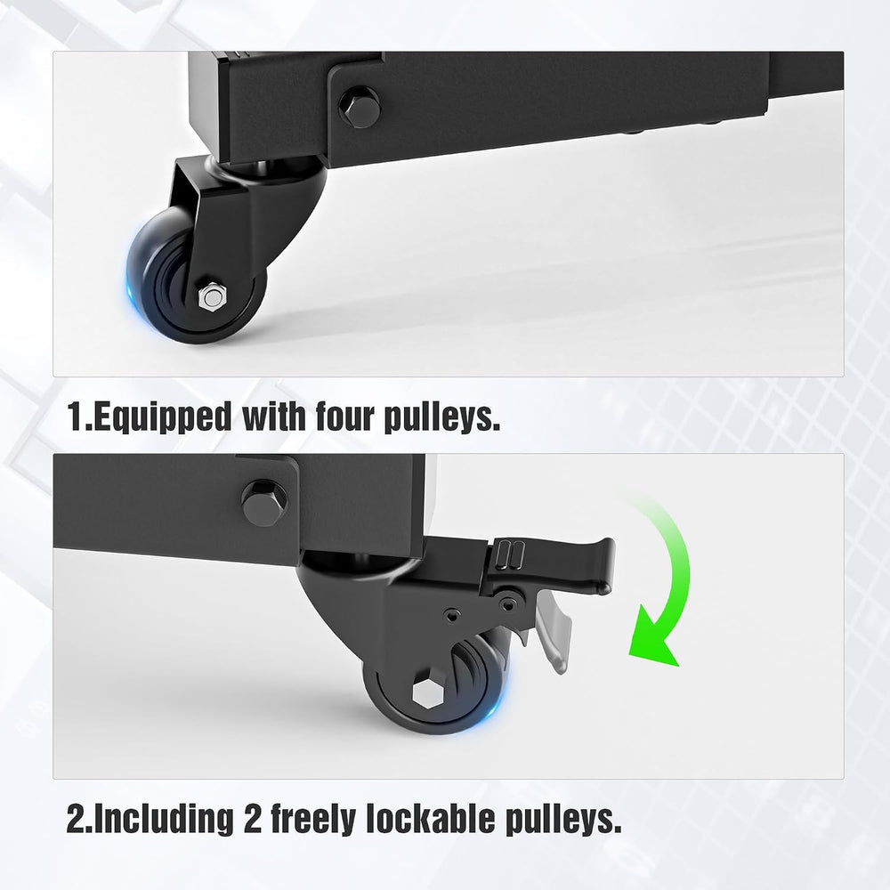 Door Storage Hanger Brackets Holder with Dust Cover Sliding Rack Bracket Comp...