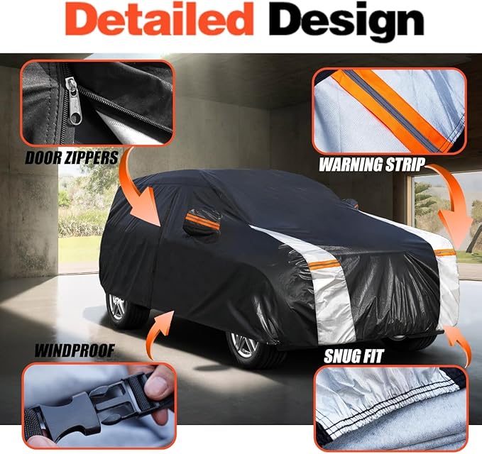 Toyota 4Runner Car Cover 100% Waterproof All Weather, Gift