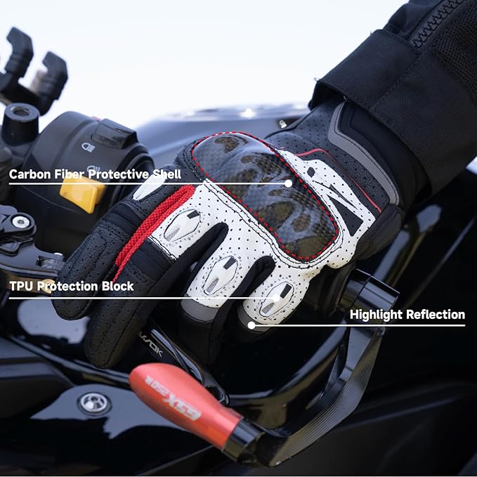 VXW Motorcycle Gloves for Men and Women
