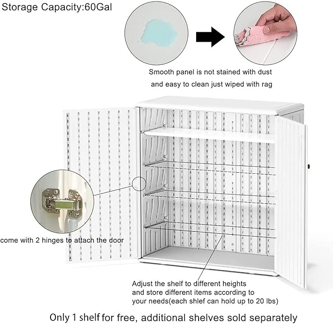 Indoor Outdoor Storage Cabinet Waterproof