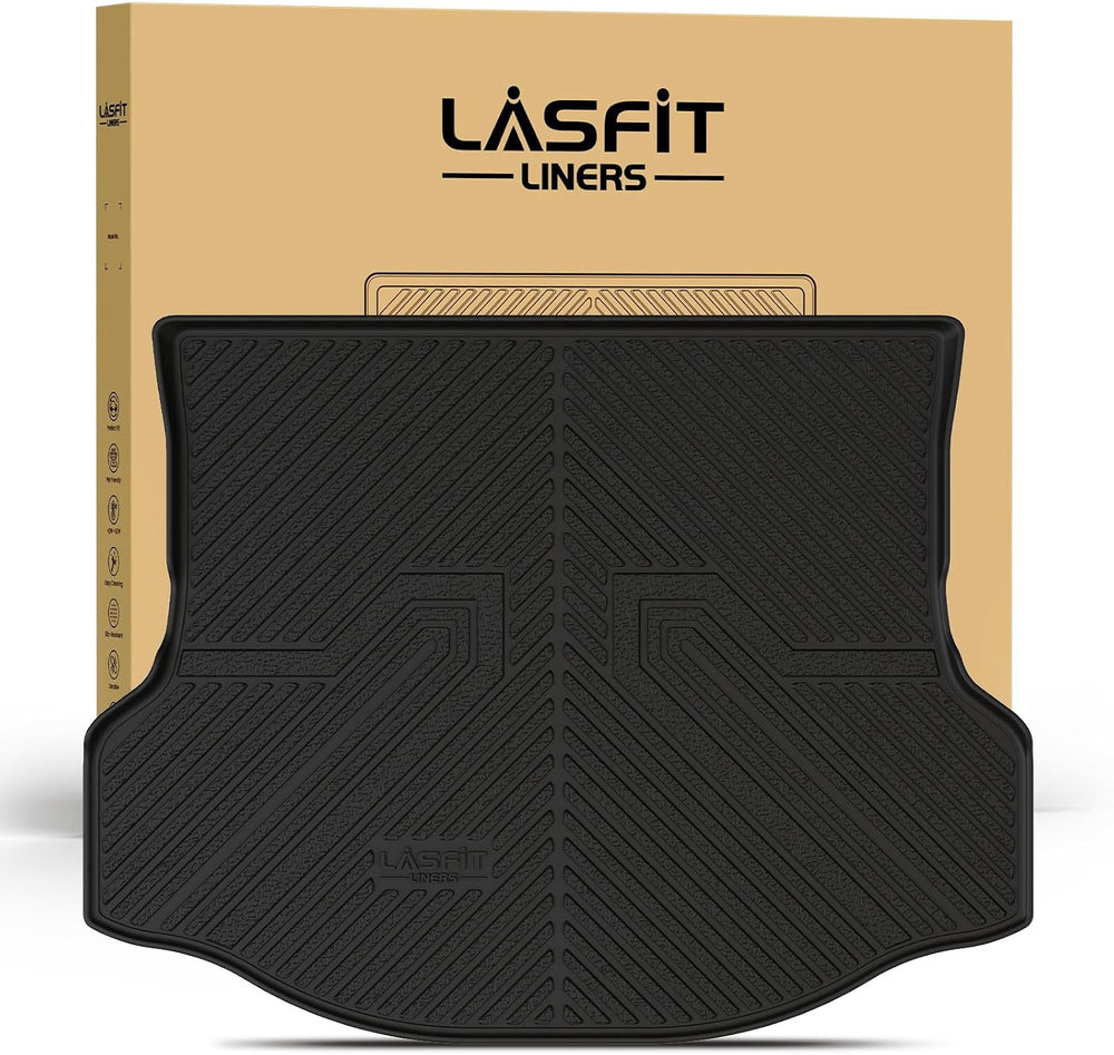 LASFIT Cargo Mat Fit for Toyota RAV4 2013-2018 TPE All Weather RAV4 Hybrid and