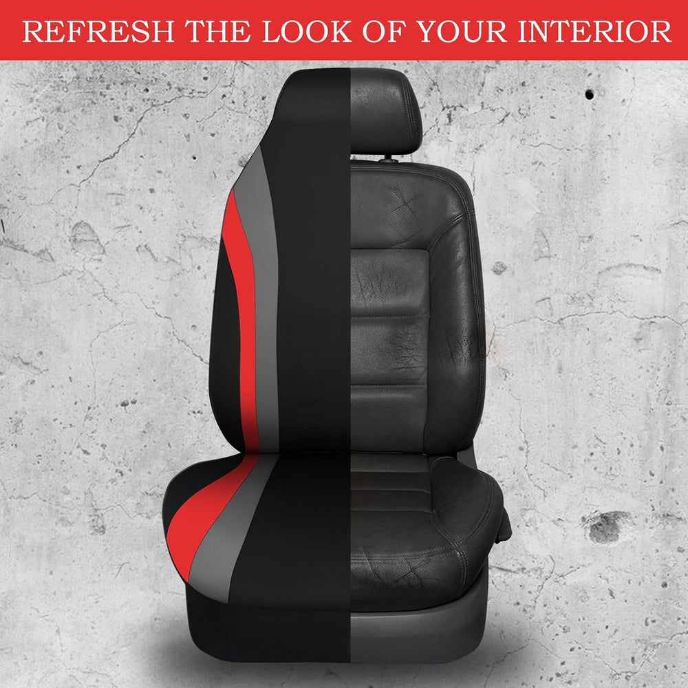 CAR PASS AquaShield Neoprene Waterproof Car Seat Covers Front Seats Only, Hig...