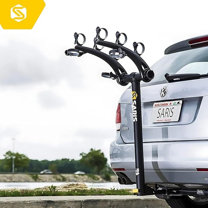 Saris Bones 3-Bike Hitch Rack Bicycle Carrier,