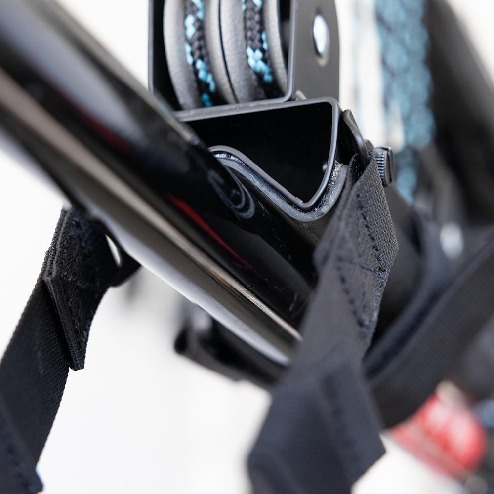 StoreYourBoard Bike Hoist for Garage Ceiling, Pulley Lift System, No Slip