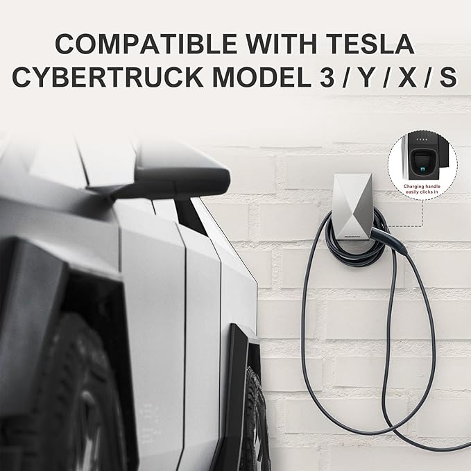 Upgraded Aluminum Charging Cable Holder