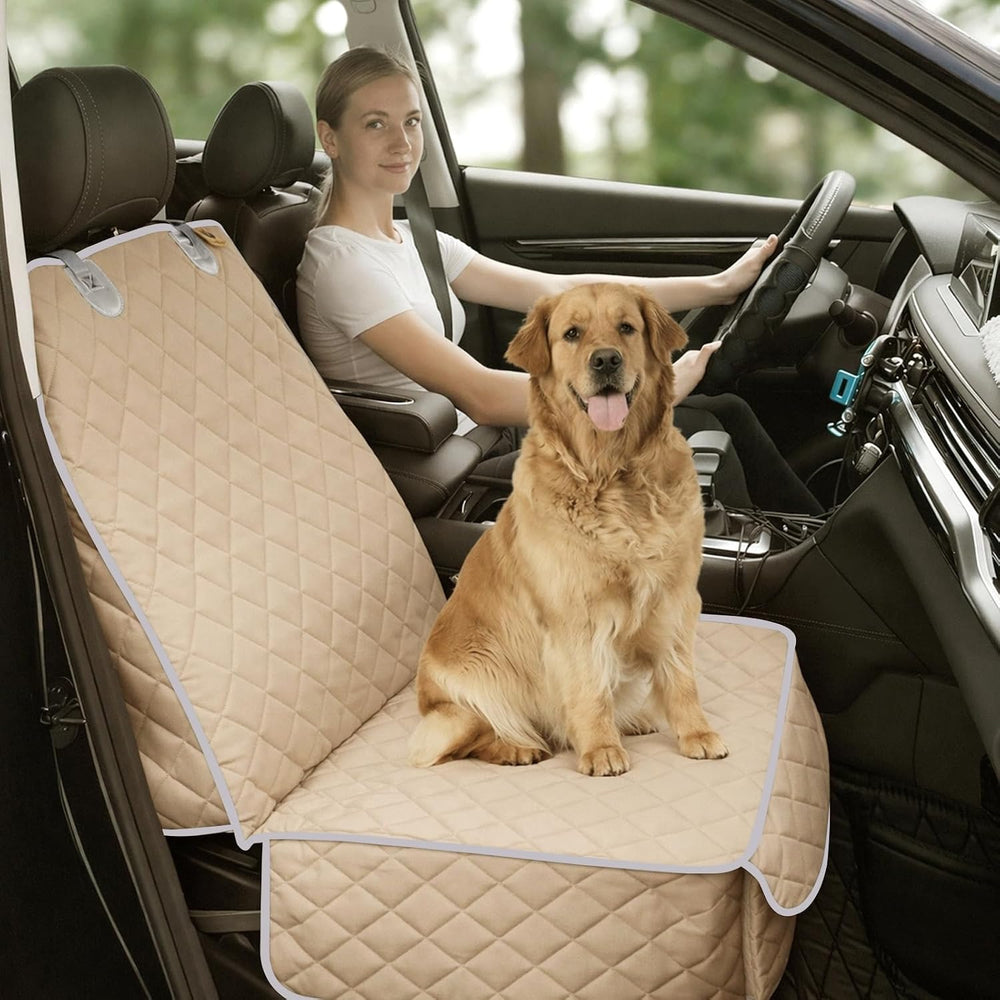 Car Seat Covers Front Seats,Car Seat Protector for Dogs,Scratch-Proof Dog Car...