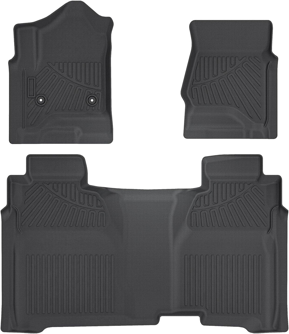 Cartist Floor Mats Fit for 2014-2018 Chevy Silverado & GMC Sierra 1500 Crew