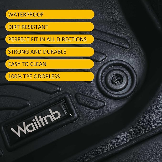 Car Floor Mats Custom Fit 2012 to 2018 Ford Focus All Weather Floor Liners