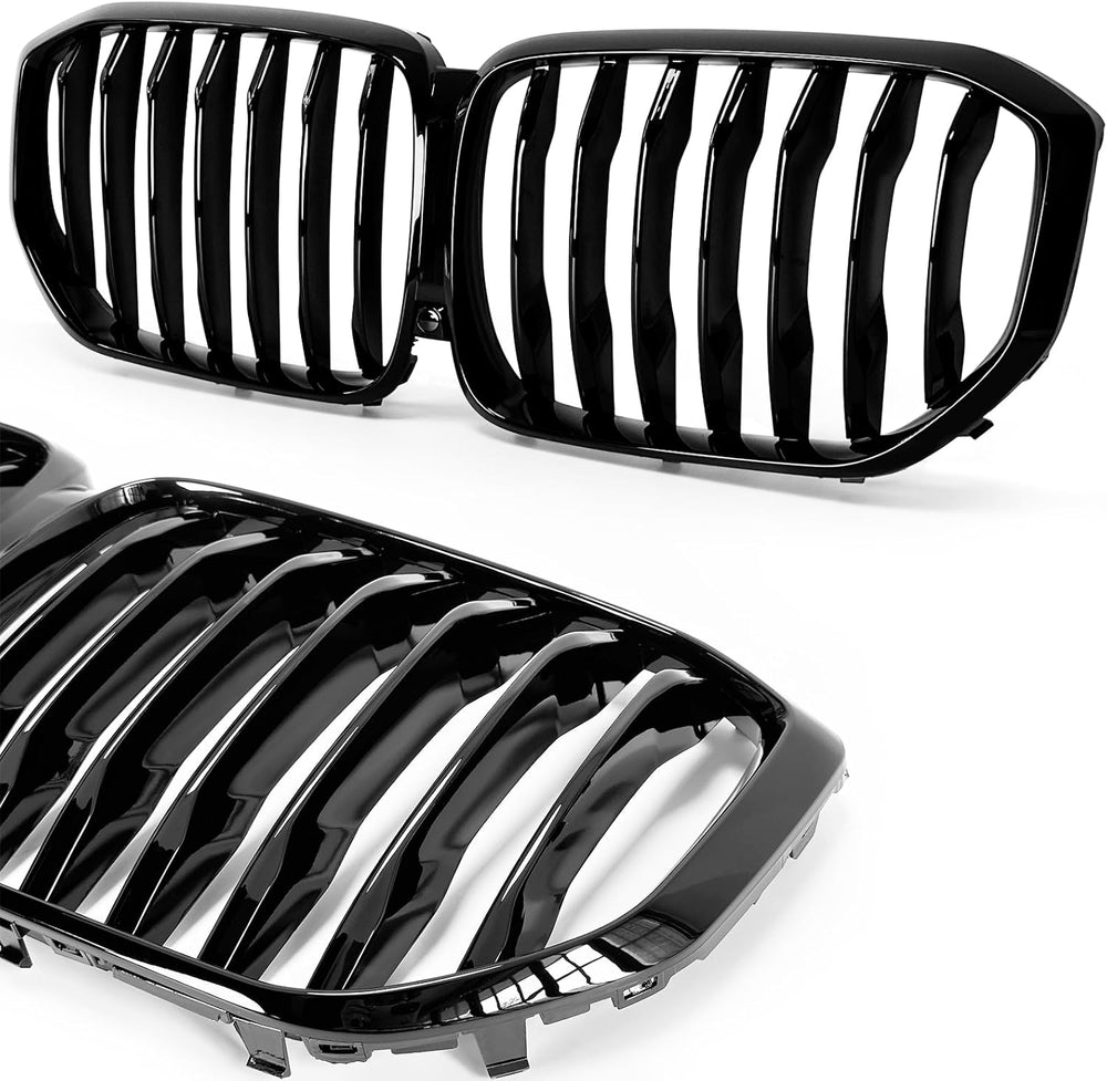 X5 G05 Gloss Black Kidney Grill Grille Fit for 2019 2020 2021 2022 2023 BMW X...