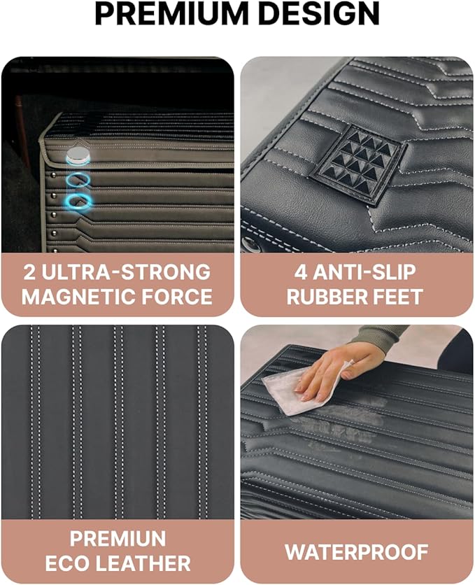 Foldable Trunk Organizer For Car (2pc)