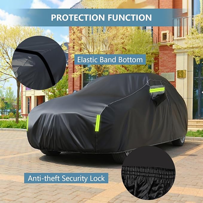 Heavy Duty Waterproof Car Cover Fit