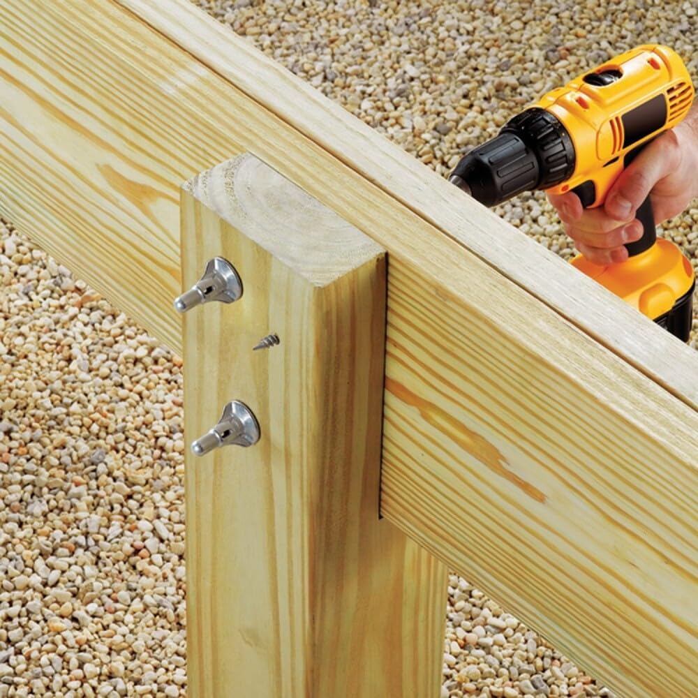 FastenMaster FMTHR007-24 ThruLOK Screw Bolt Fastening System, 7 Inches, 24-Co...