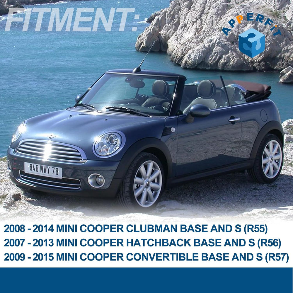 APPERFiT Windshield Post Trim A Pillar Molding Cover Compatible with Mini Coo...