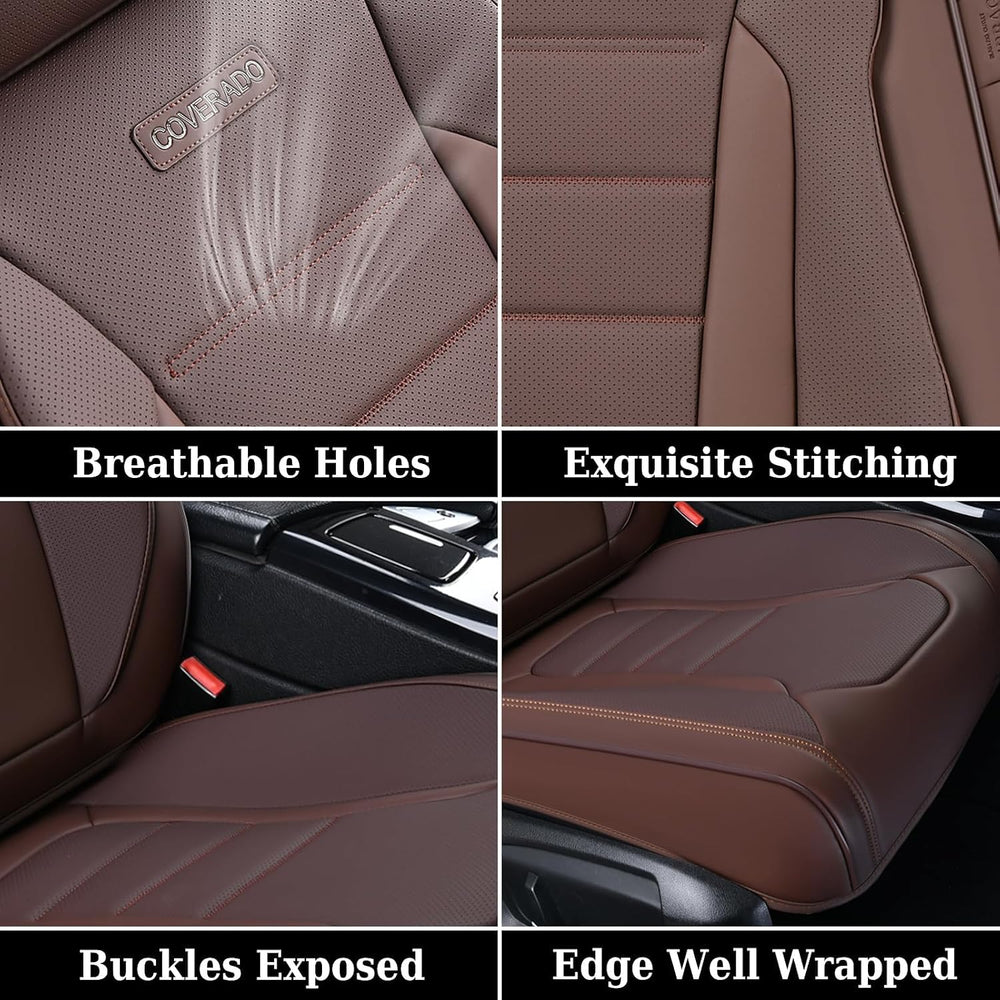 Coverado Car Seat Covers Front, Seat Covers for Cars, Waterproof 2-Pack Car S...