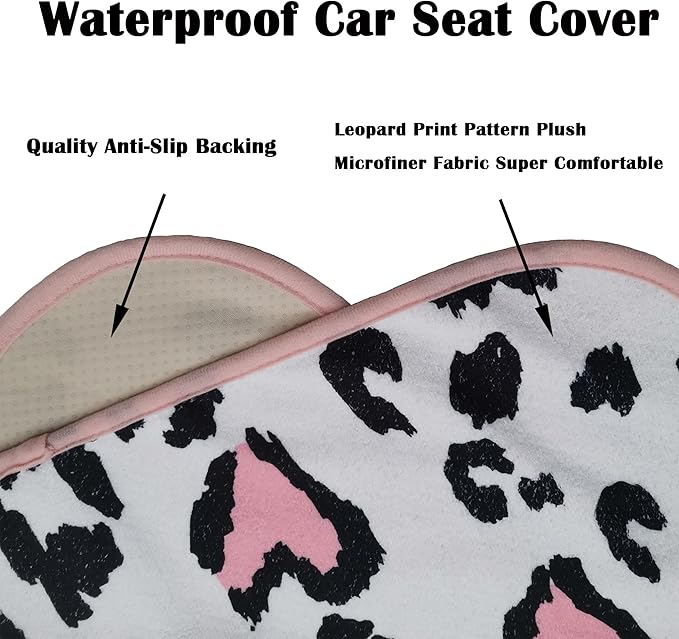 Car Seat Cover Protector Front Seats, (2Pcs)