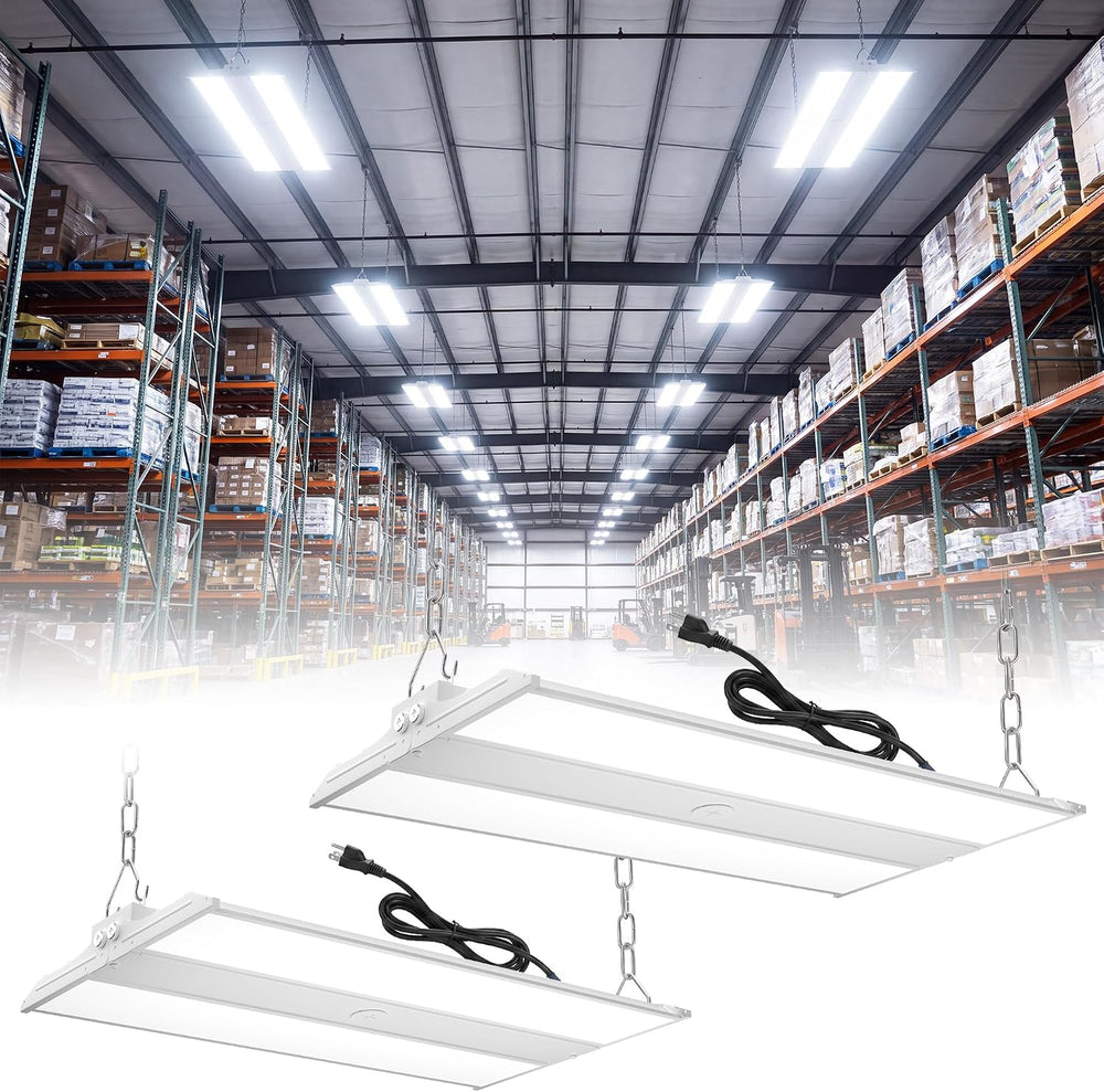 VOLISUN 2FT High Bay LED Shop Lights 2Pack, 200W 30000LM LED Linear Light
