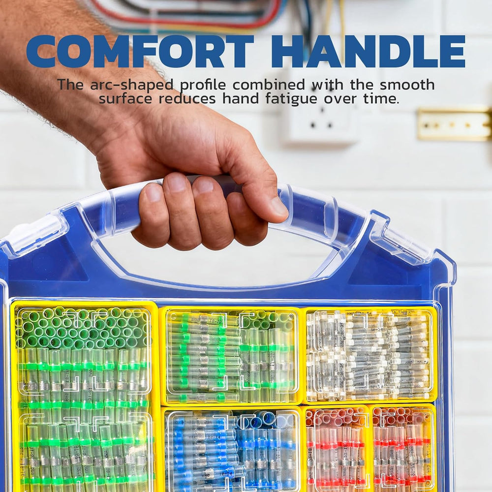 haisstronica Solder Seal Wire Connectors Kit 680PCS, 5 Colors/5 Sizes