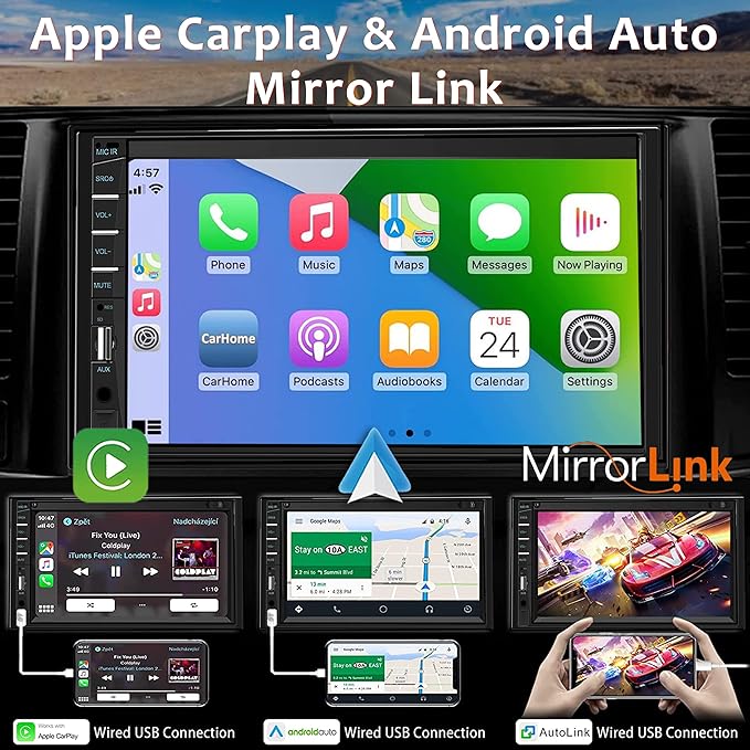 Naifay Double Din Car Stereo