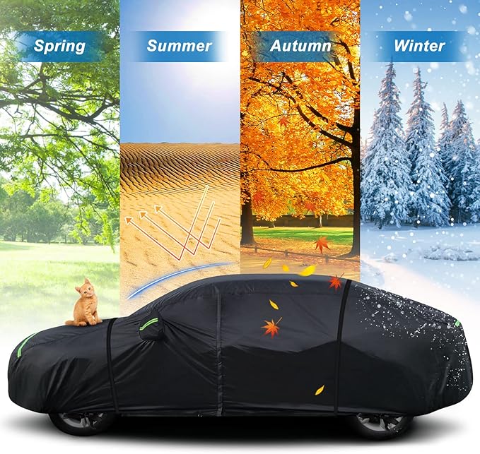 Outdoor Car Cover for Porsche Panamera 2014-2025 Waterproof All Weather Heavy