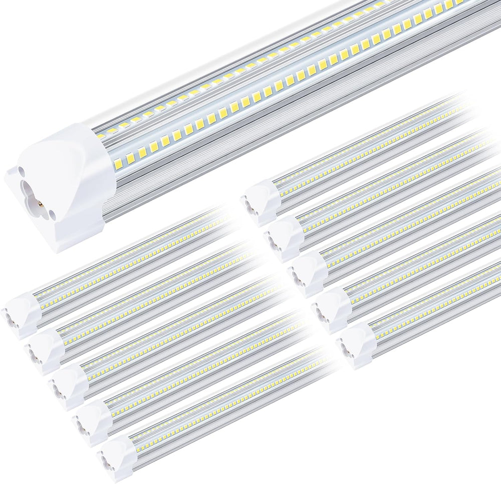 LED Shop Lights - 4FT 50W LED Light Fixture (10 Pack)