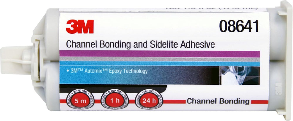 3M Channel Bonding and Sidelite Adhesive, 08641, 47.3 mL Cartridge