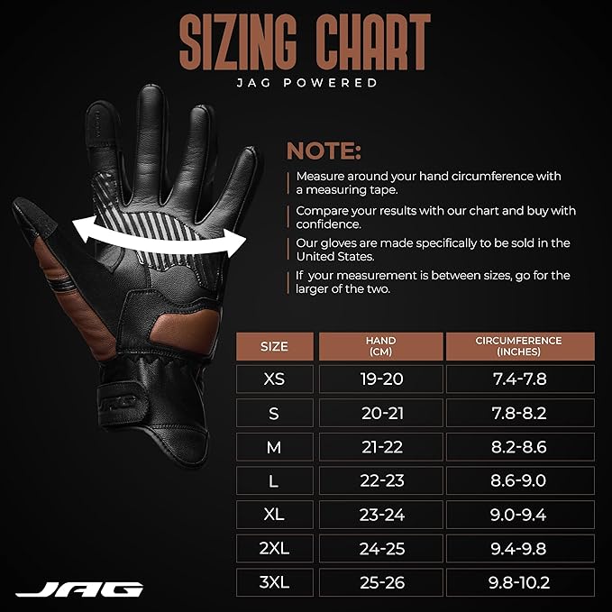 J.A.G. Motorcycle Gloves