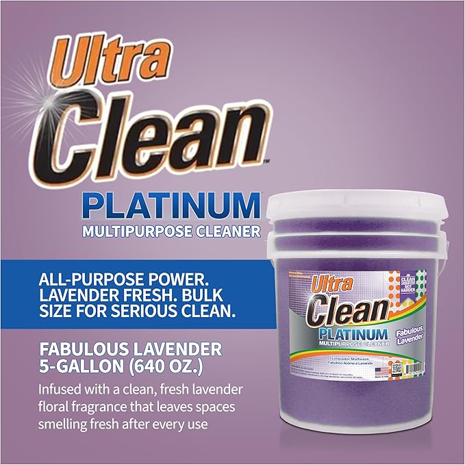 Ultra Clean Platinum Multipurpose Cleaner, Non-Abrasive and Bleach-Free