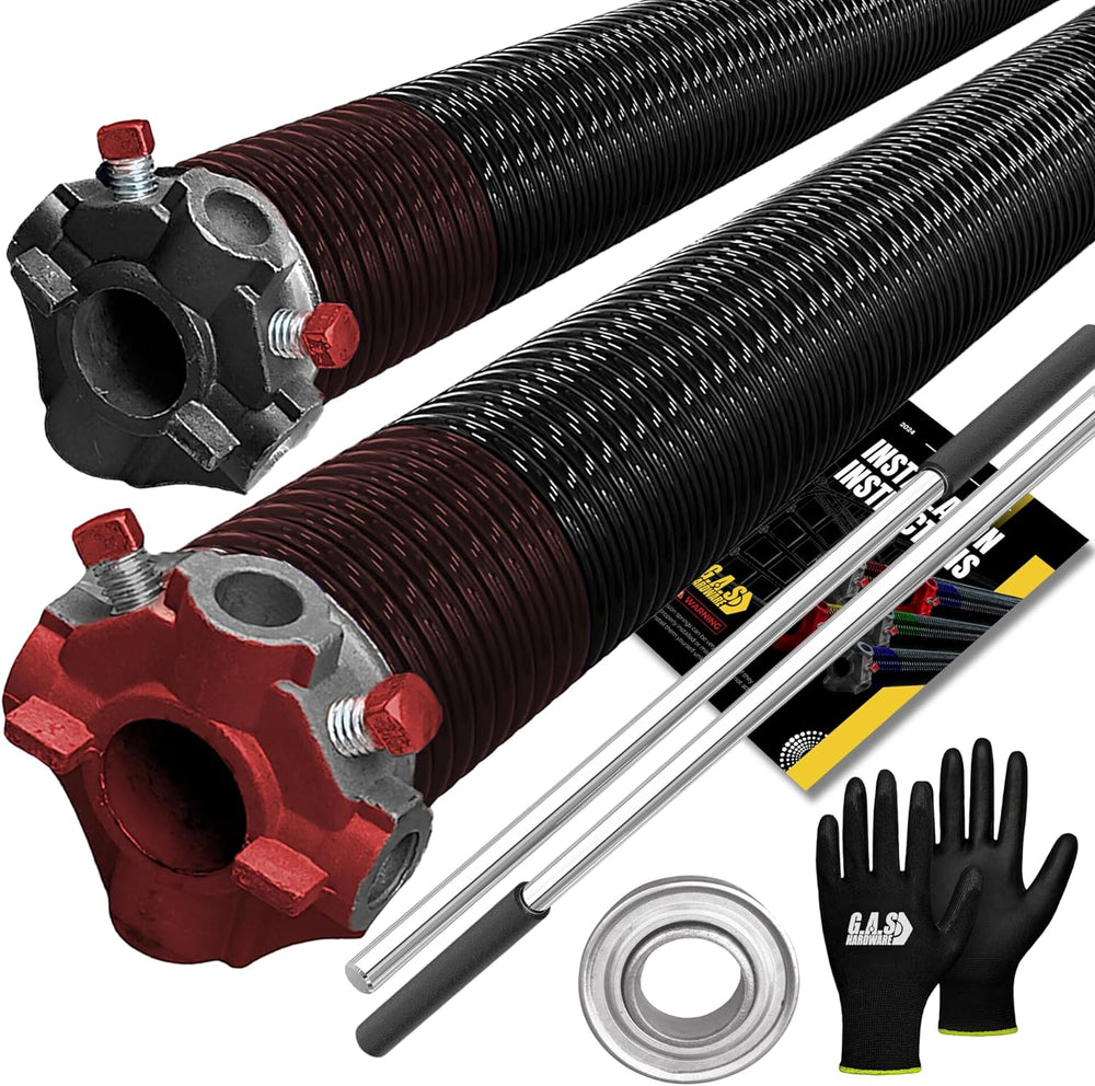 Garage Door Torsion Spring 234x1.75x31 Includes 1” Steel Bearing, Non-Slip