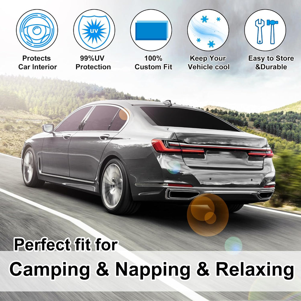 TINGLU Window Shades for BMW X1 F48 2016 2017 2018 2019 2020 2021 2022 Access...