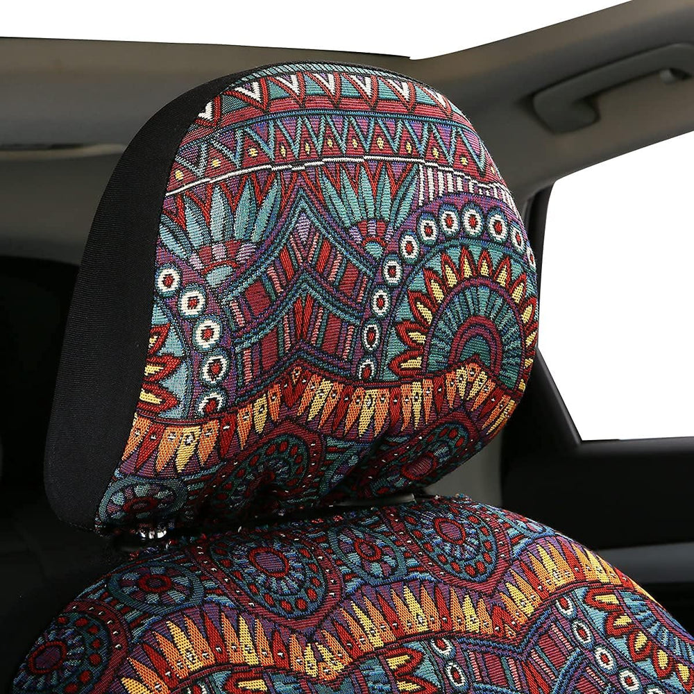 P&J AUTO P&J Baja Blanket Car Seat Covers Magic Boho Designs Universa...