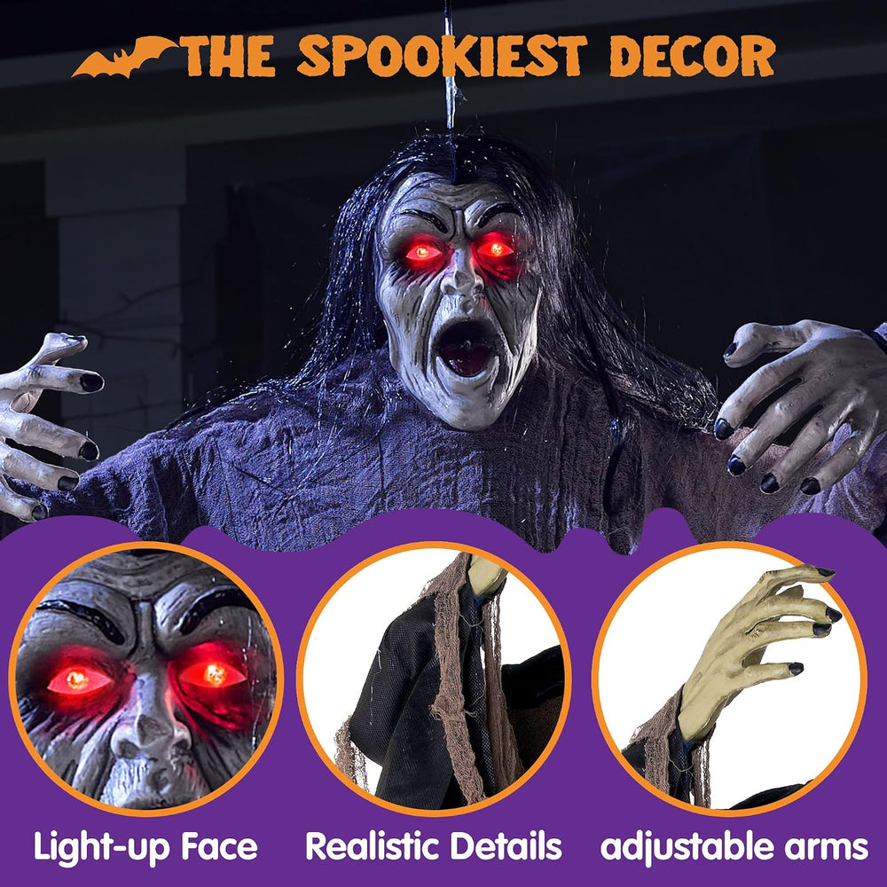 JOYIN Halloween Zombie Decorations Outdoor, Halloween Groundbreaker Outside D...