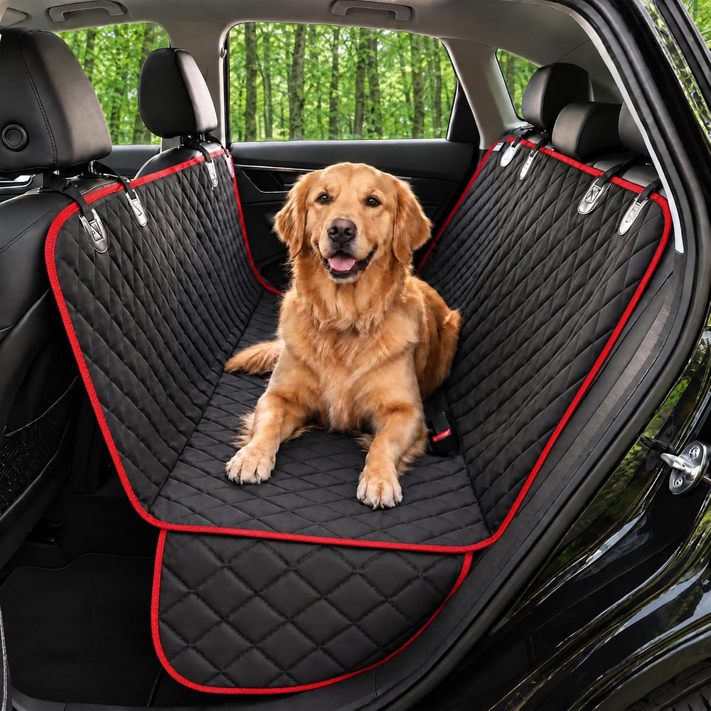 Dog Car Seat Cover for Back Seat, Dog Hammock for Car, SUV, Truck & Tesla