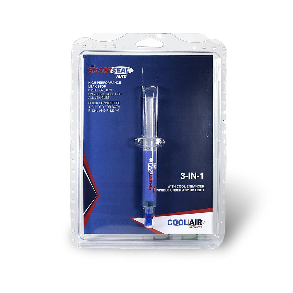 AC SmartSeal Auto A/C Leak Repair Kit | Stop & Seal Metal & Rubber A/...