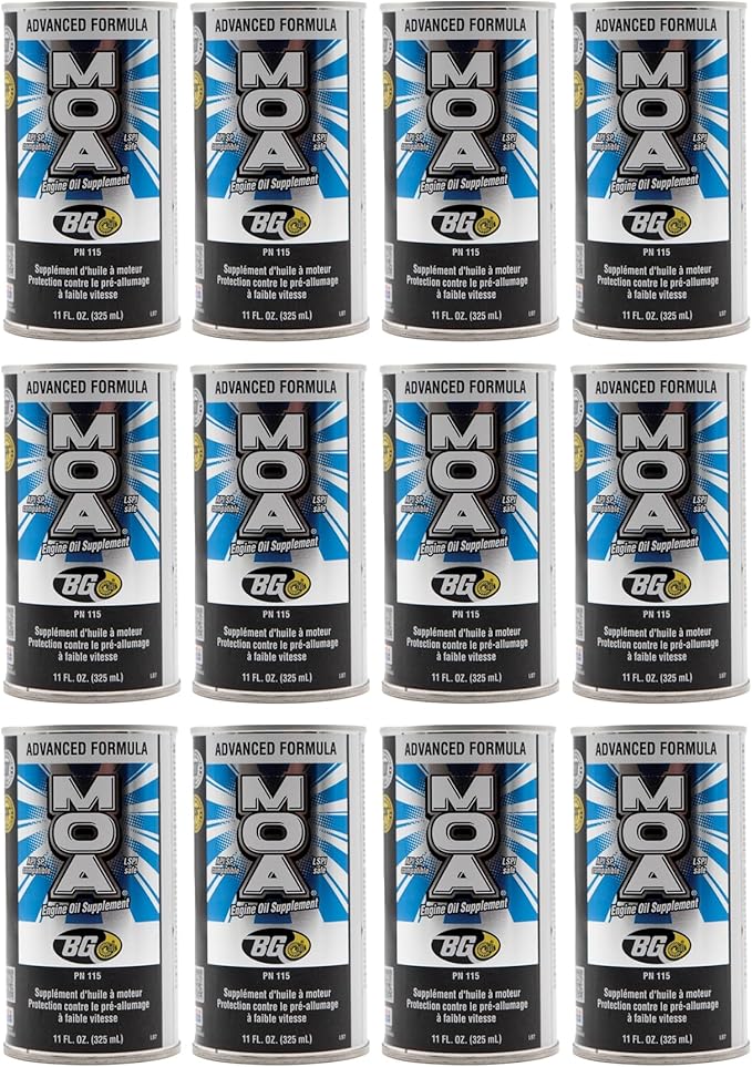 BG Motor Oil Additive (Pack of 12)