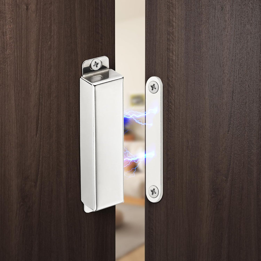 HBL 8 Pack | Heavy-Duty Magnetic Door Catch - Large 90 Lbs Pull Force, Stainl...