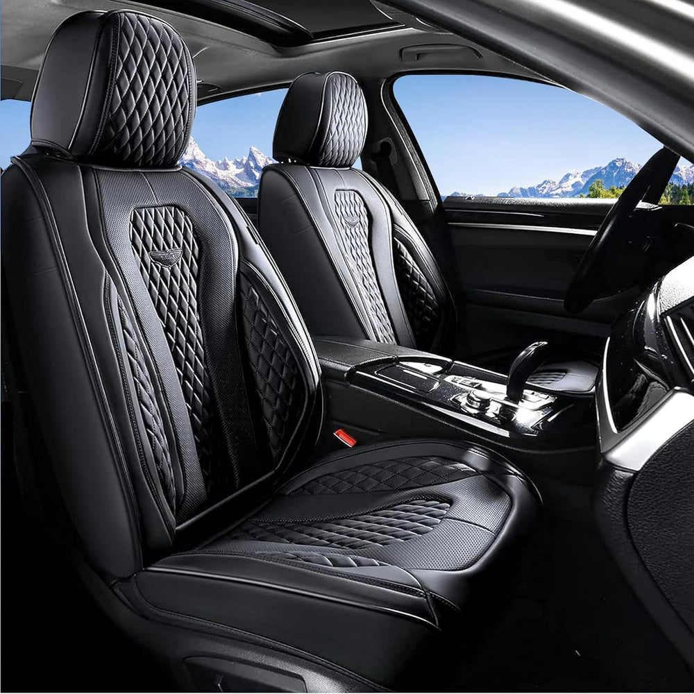 Coverado Seat Covers, Car Seat Covers Front Seats, Black Car Seat Cover, Wate...