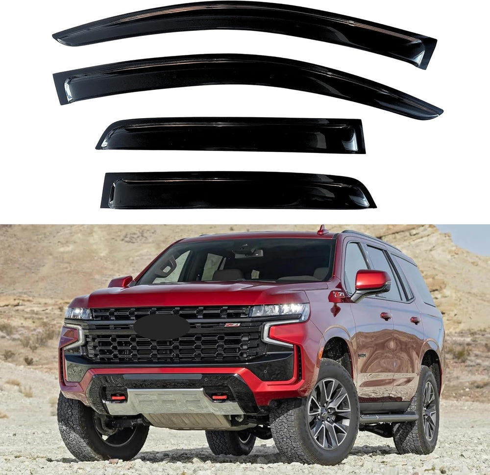 KPY Window Visors Rain Guards for 2021-2025 Chevy Tahoe & GMC Yukon &...