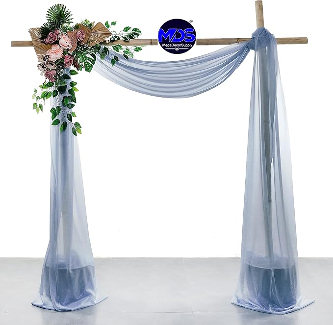 MDS Halloween Chiffon Draping Fabric - 2 Panel, 30" Wide x 100ft Long - ...