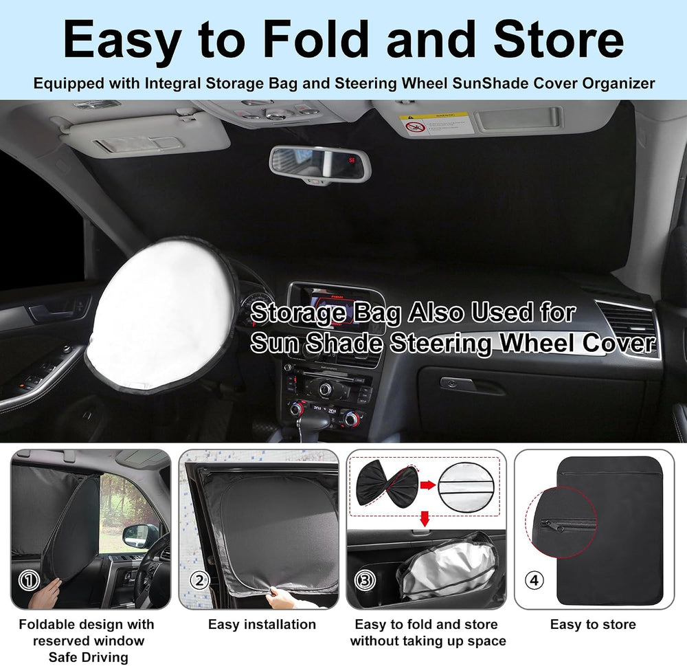 TINGLU Window Shades for BMW X1 F48 2016 2017 2018 2019 2020 2021 2022 Access...
