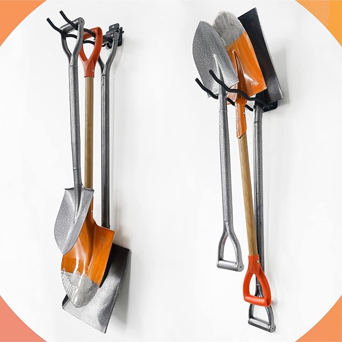 HUHOLE Garage Hooks, Ladder Hangers (4 Pack)