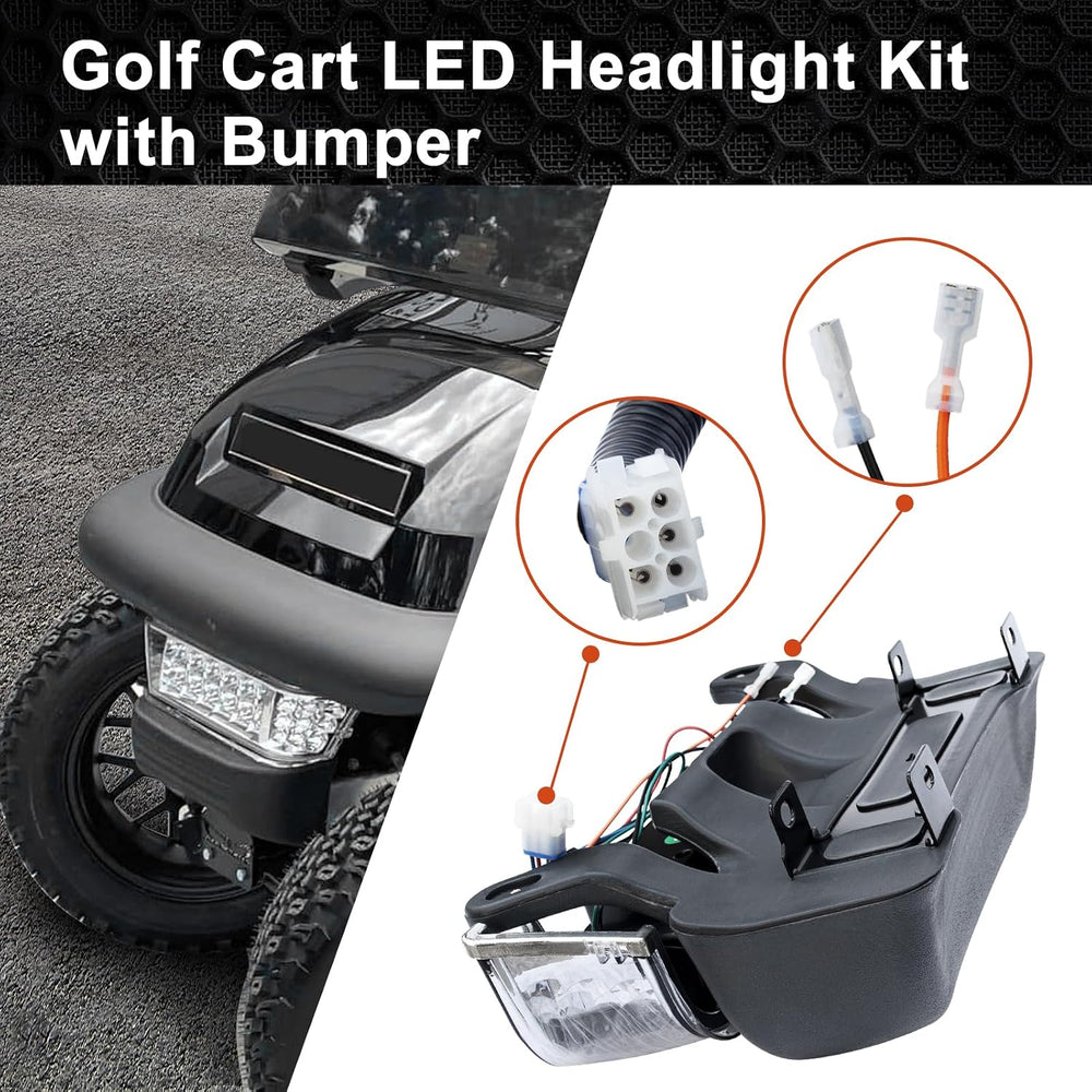 Golf Cart Deluxe Light for Club Car Precedent Electric 12V Street Legal Upgra...