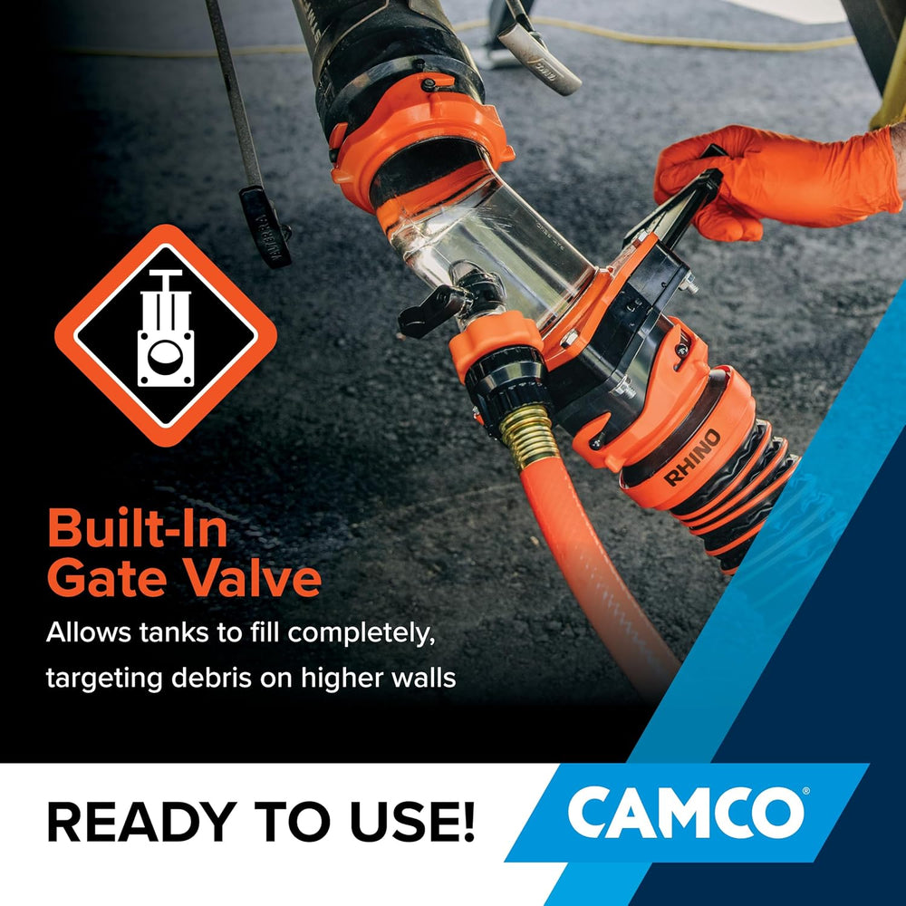 Camco RhinoBlaster RV Tank Rinser w/Gate Valve - Made in the USA