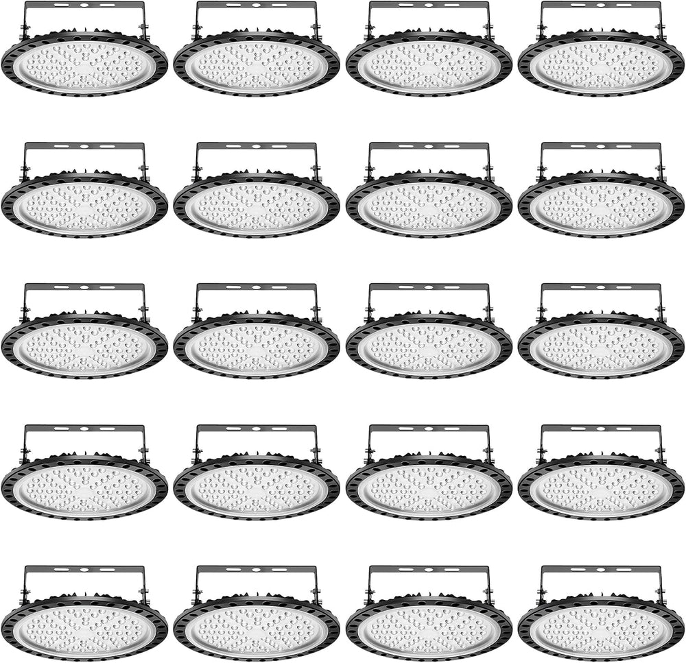 Viugreum High Bay LED Shop Lights, 300W UFO LED High Bay Light 30, 000LM 120V...