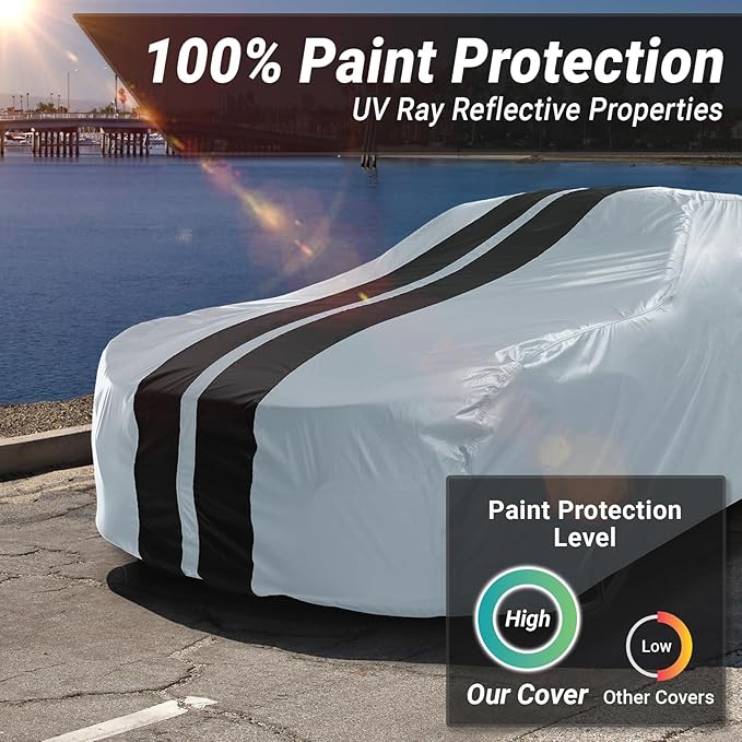 iCarCover Custom Car Cover for Pontiac Lemans 2-Door, 4-Door Waterproof