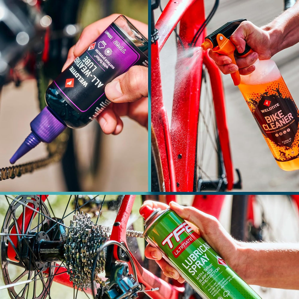 WELDTITE Ultimate 9-in-1 Bike Care Kit, Including 12L Bucket