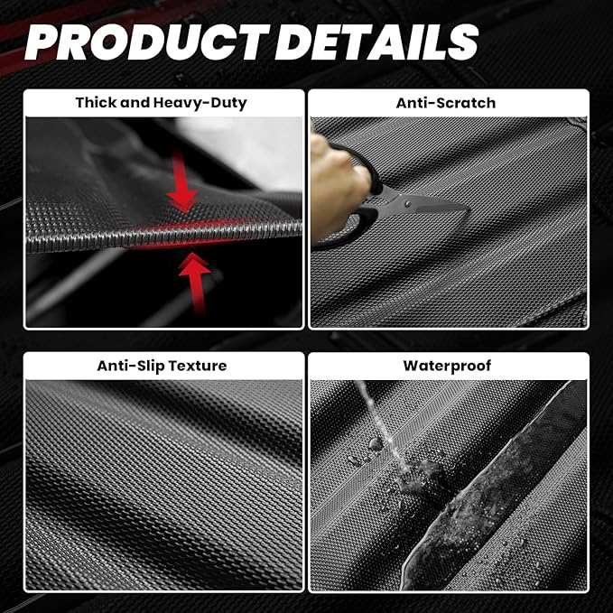 LASFIT Truck Bed Mat 2019-2025 for Chevrolet Chevy Silverado 1500 | GMC Sierra