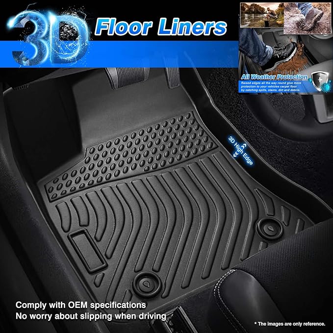 Cartist Floor Mats Fit for Chevrolet Chevy Colorado & GMC Canyon 2023 202...