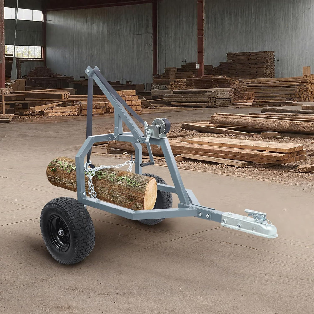 Log Skidding Arch, 24in Diameter 1600lbs Capacity ATV Trailer, Ball-Type Trai...