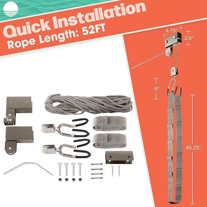 RAD Sportz Kayak Storage Hoist